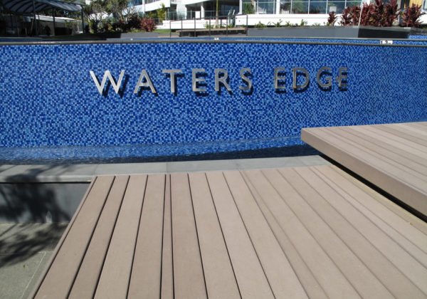 Waters Edge Apartments.